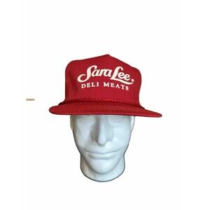 Vintage 80's Sara Lee Deli Meats Adjustable Hat